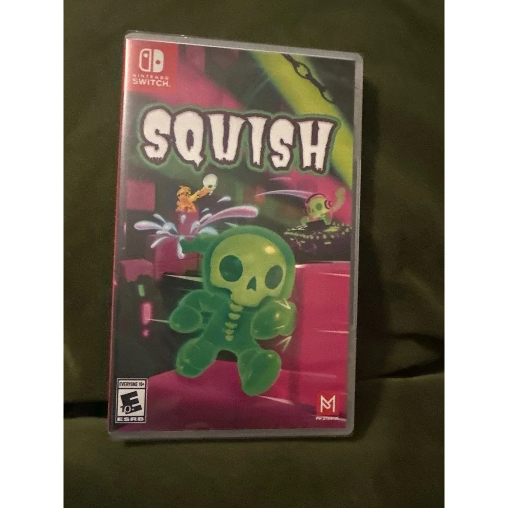 Squish Nintendo Switch Game PM Studios New Sealed Physical Edition HAC P A3SVA